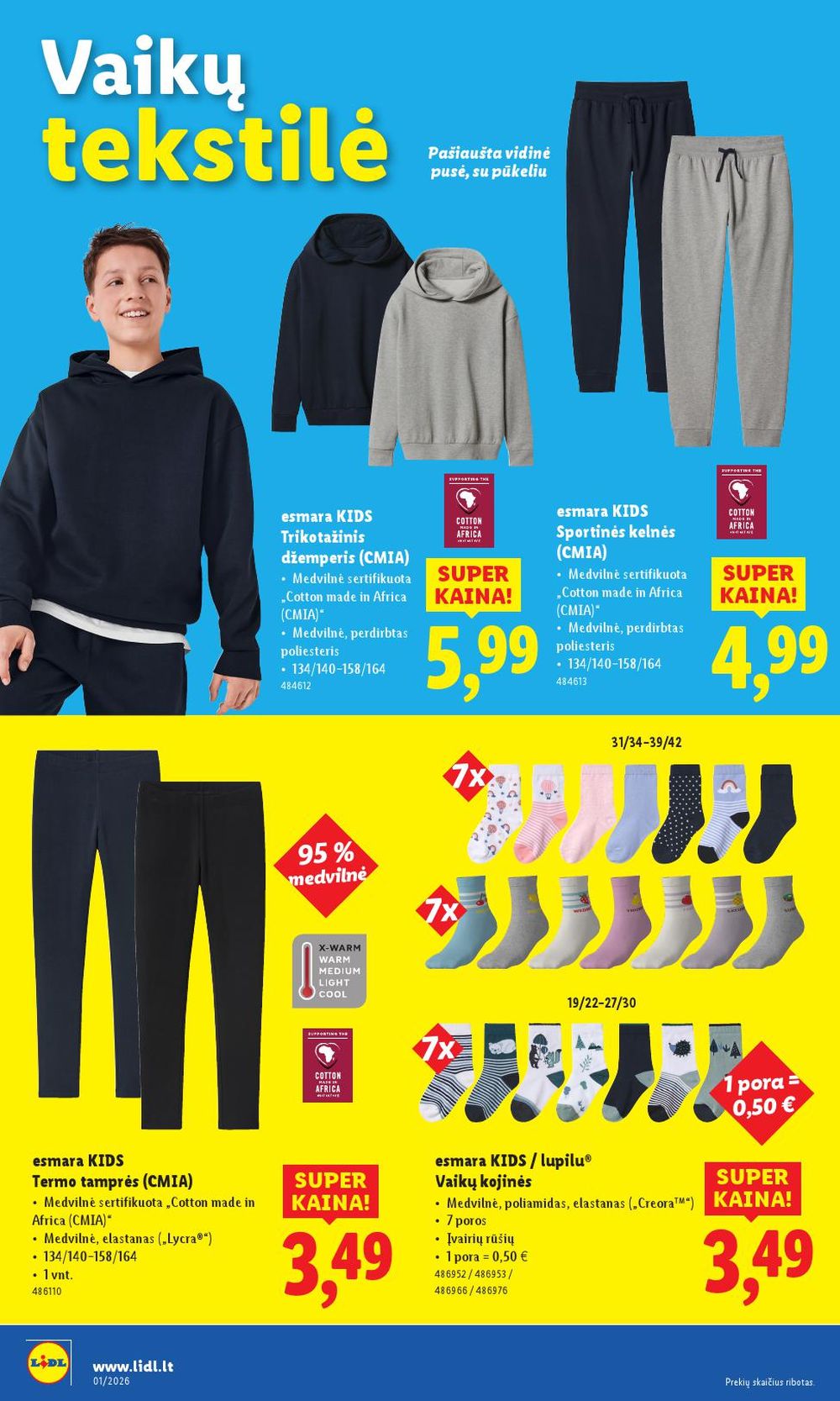 LIDL - Ne maisto prekių pasiūlymai (2025 12 29 - 2026 01 04) | 30