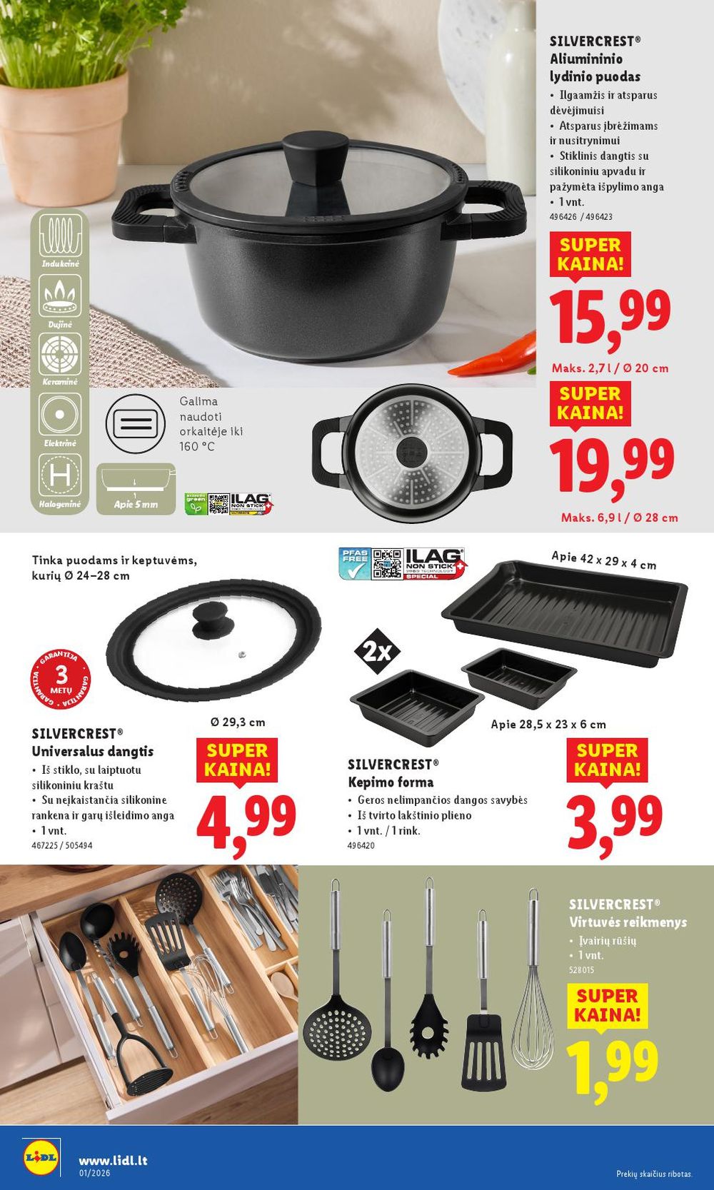 LIDL - Ne maisto prekių pasiūlymai (2025 12 29 - 2026 01 04) | 4
