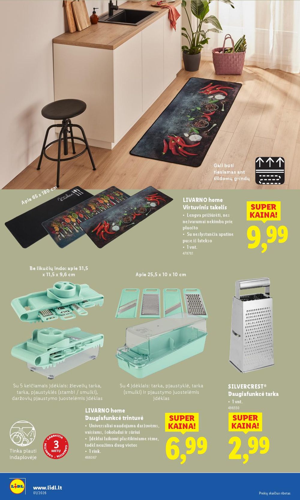 LIDL - Ne maisto prekių pasiūlymai (2025 12 29 - 2026 01 04) | 6