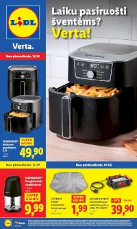 LIDL - Ne maisto prekių pasiūlymai (2025 12 29 - 2026 01 04)