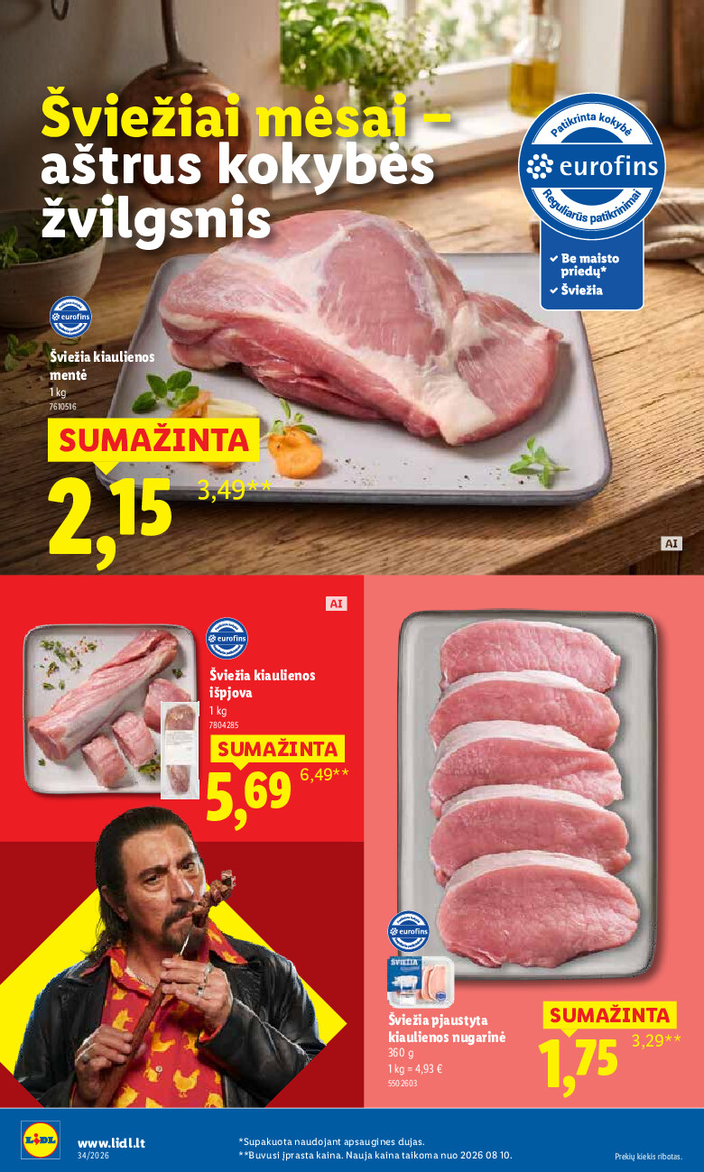 MAISTO PREKIŲ PASIŪLYMAI (2026-08-17 - 2026-08-23) | 6