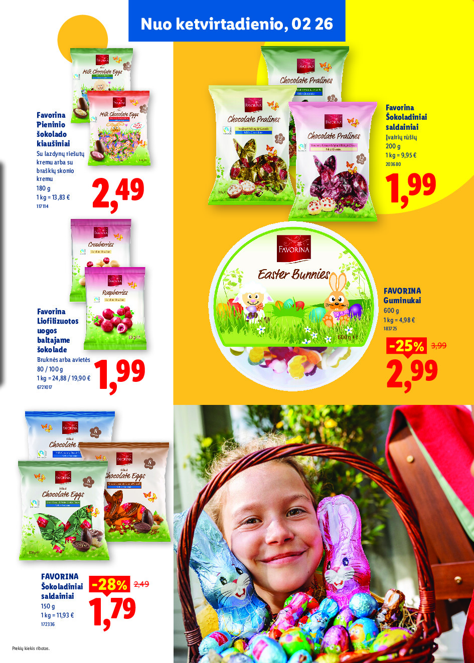 Velykos, pilnos džiaugsmo (2026-02-23 - 2026-04-06) | 35