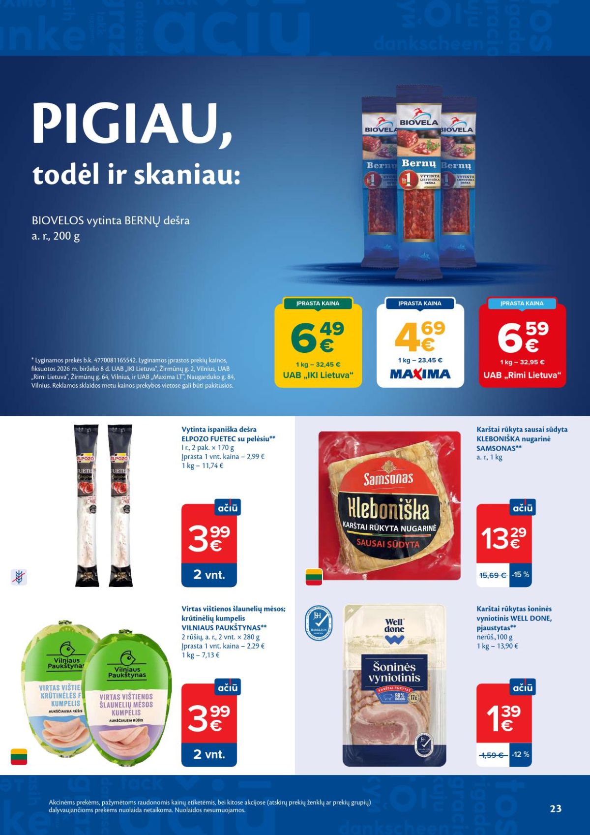 MAXIMA - Kaininis leidinys Nr.25 (2026 06 16 - 2026 06 22) | 12