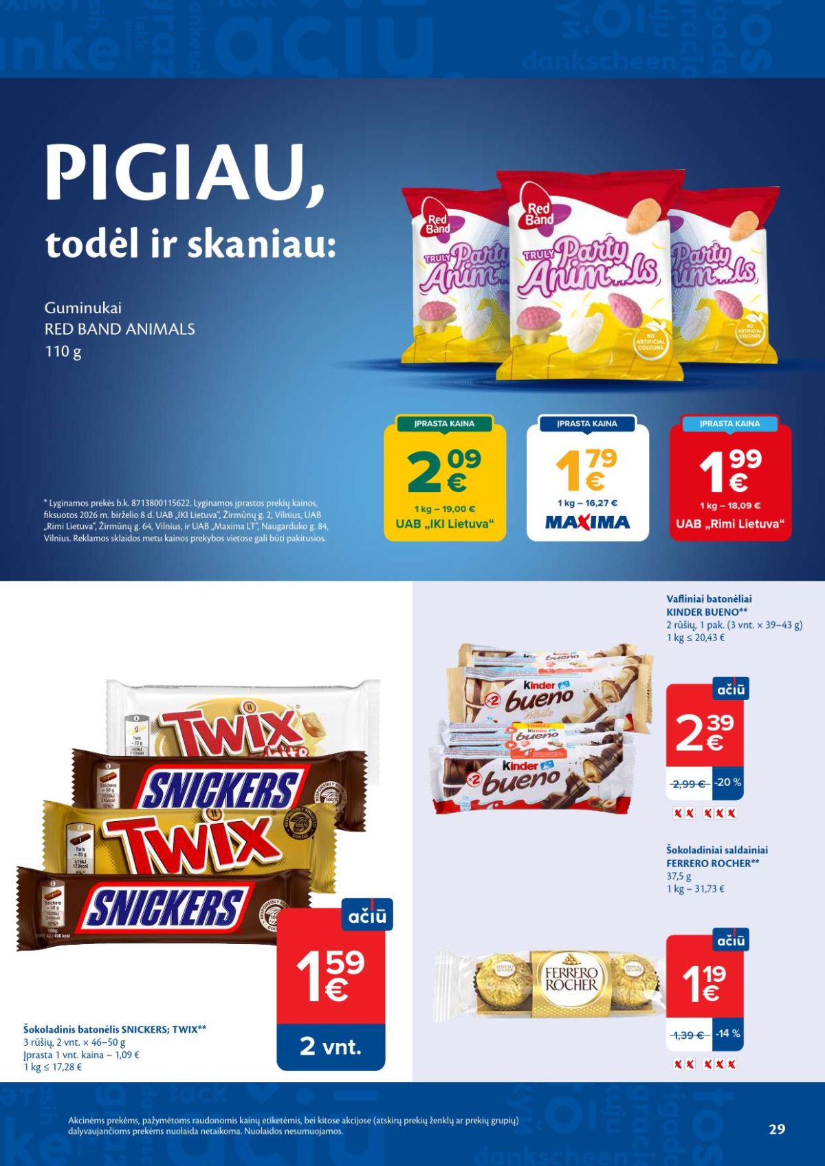 MAXIMA - Kaininis leidinys Nr.25 (2026 06 16 - 2026 06 22) | 15