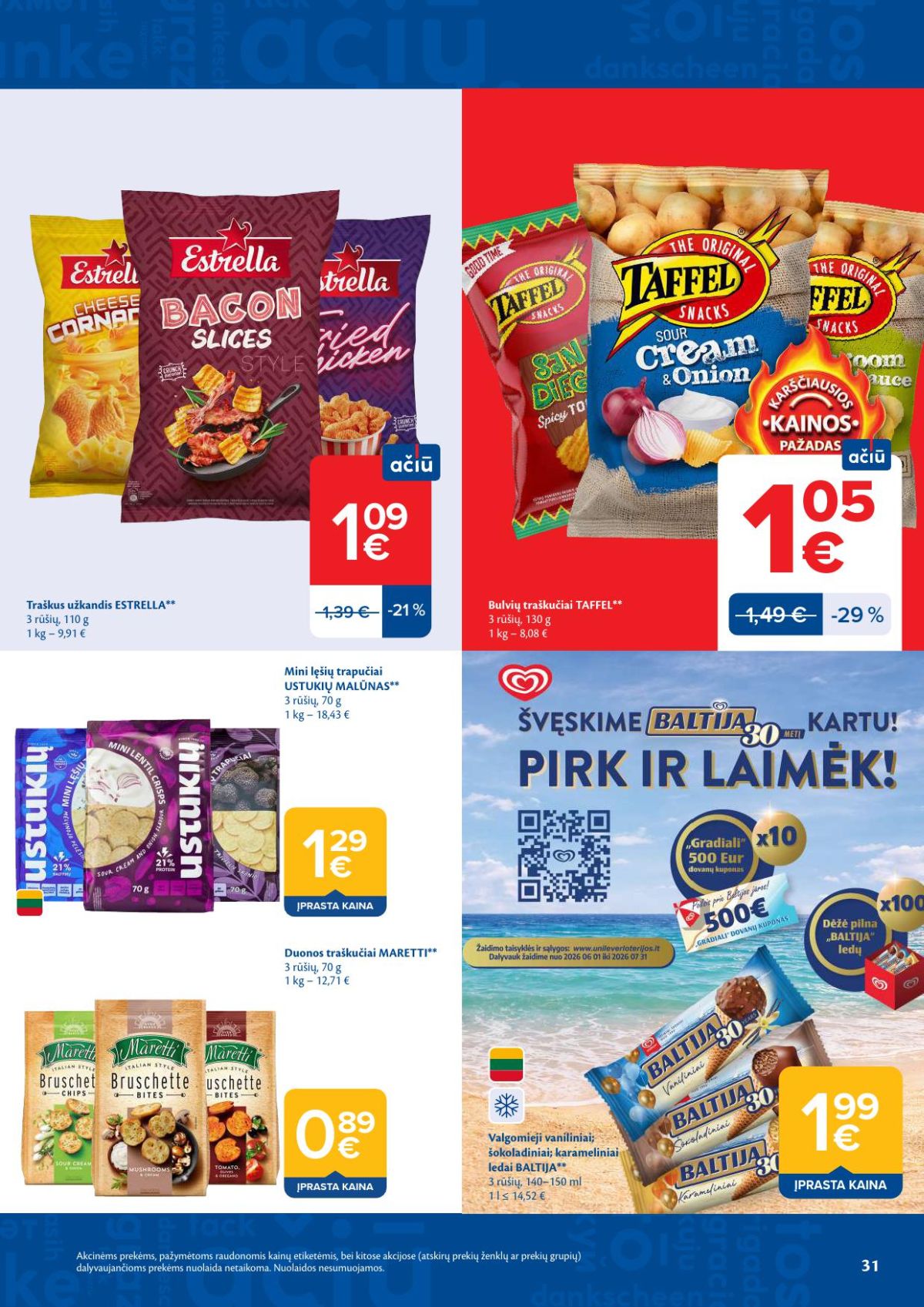 MAXIMA - Kaininis leidinys Nr.25 (2026 06 16 - 2026 06 22) | 16