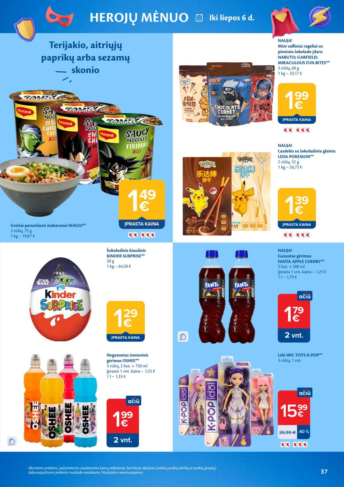 MAXIMA - Kaininis leidinys Nr.25 (2026 06 16 - 2026 06 22) | 19