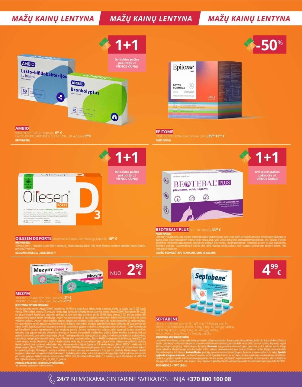 GINTARINĖ VAISTINĖ (2025 12 01 - 2025 12 31) | 2