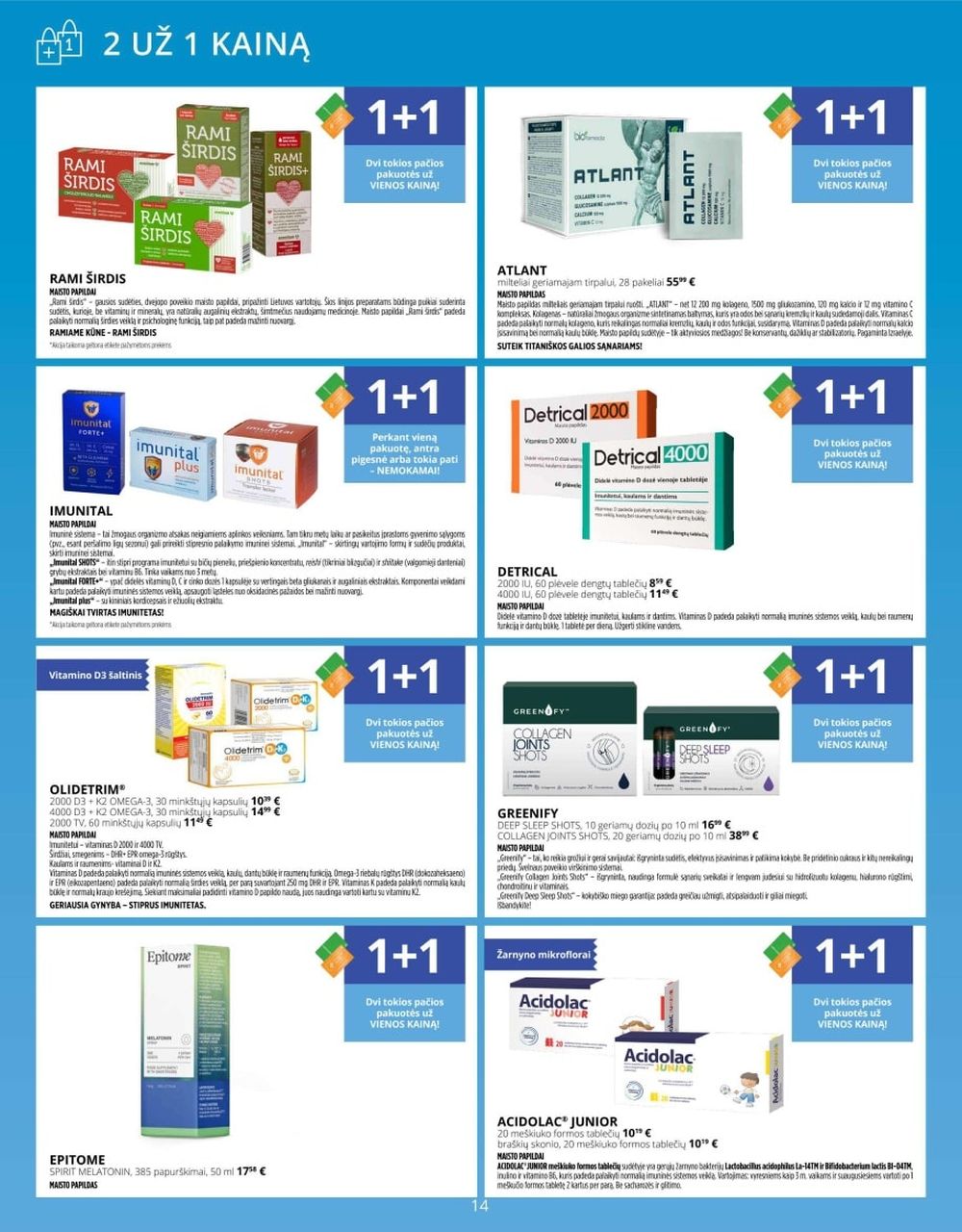 GINTARINĖ VAISTINĖ (2025 12 01 - 2025 12 31) | 14