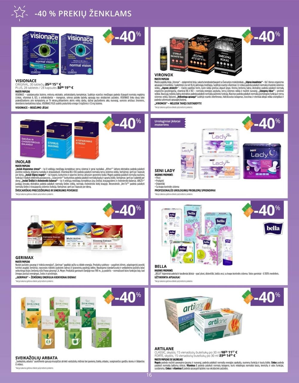 GINTARINĖ VAISTINĖ (2025 12 01 - 2025 12 31) | 16