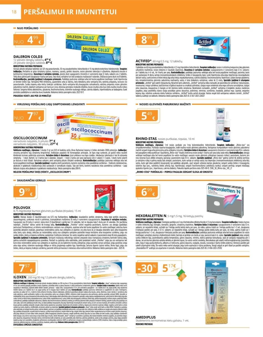 GINTARINĖ VAISTINĖ (2025 12 01 - 2025 12 31) | 18