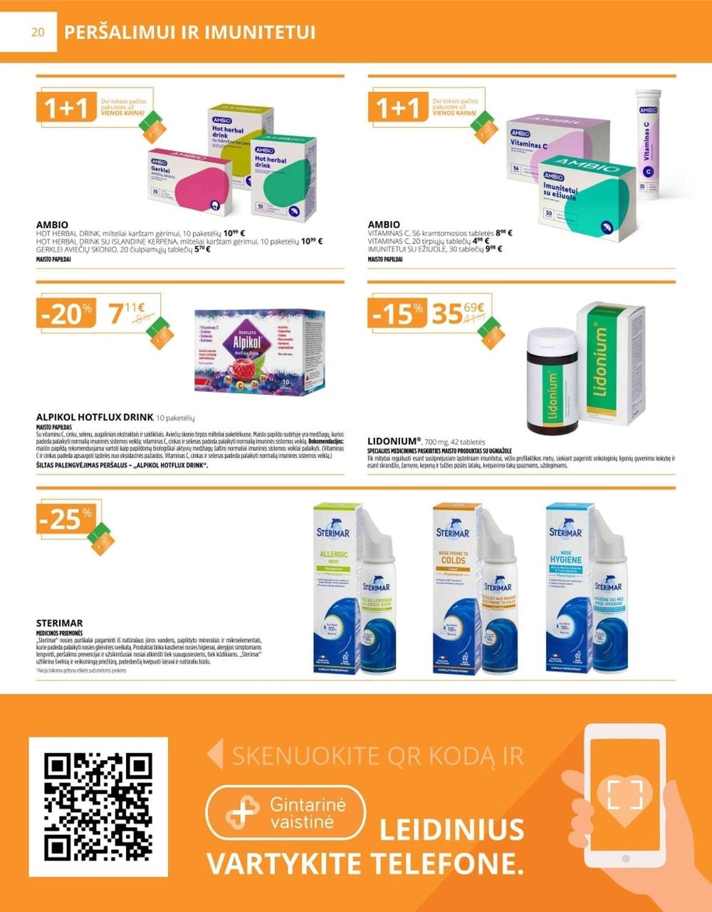 GINTARINĖ VAISTINĖ (2025 12 01 - 2025 12 31) | 20