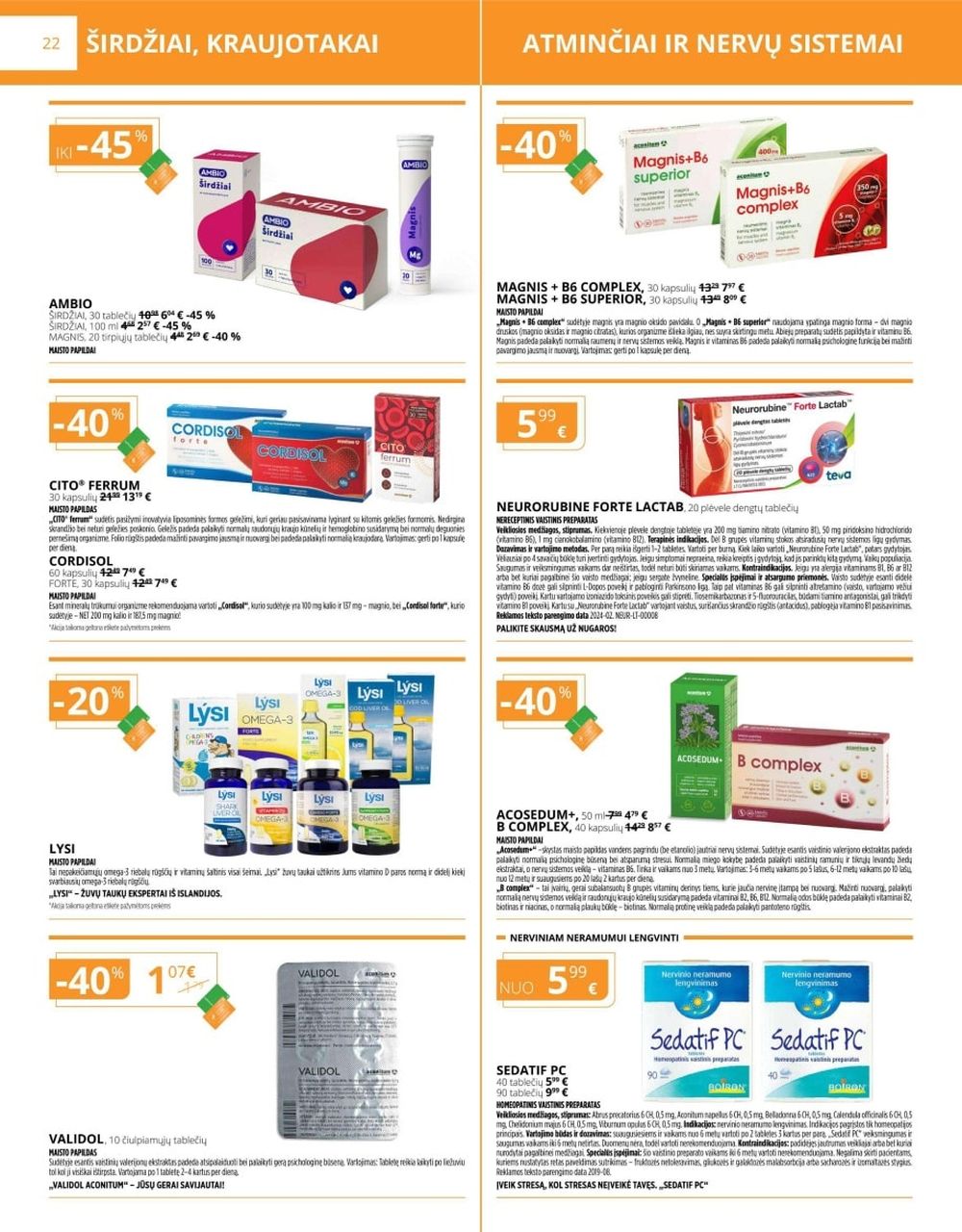 GINTARINĖ VAISTINĖ (2025 12 01 - 2025 12 31) | 22
