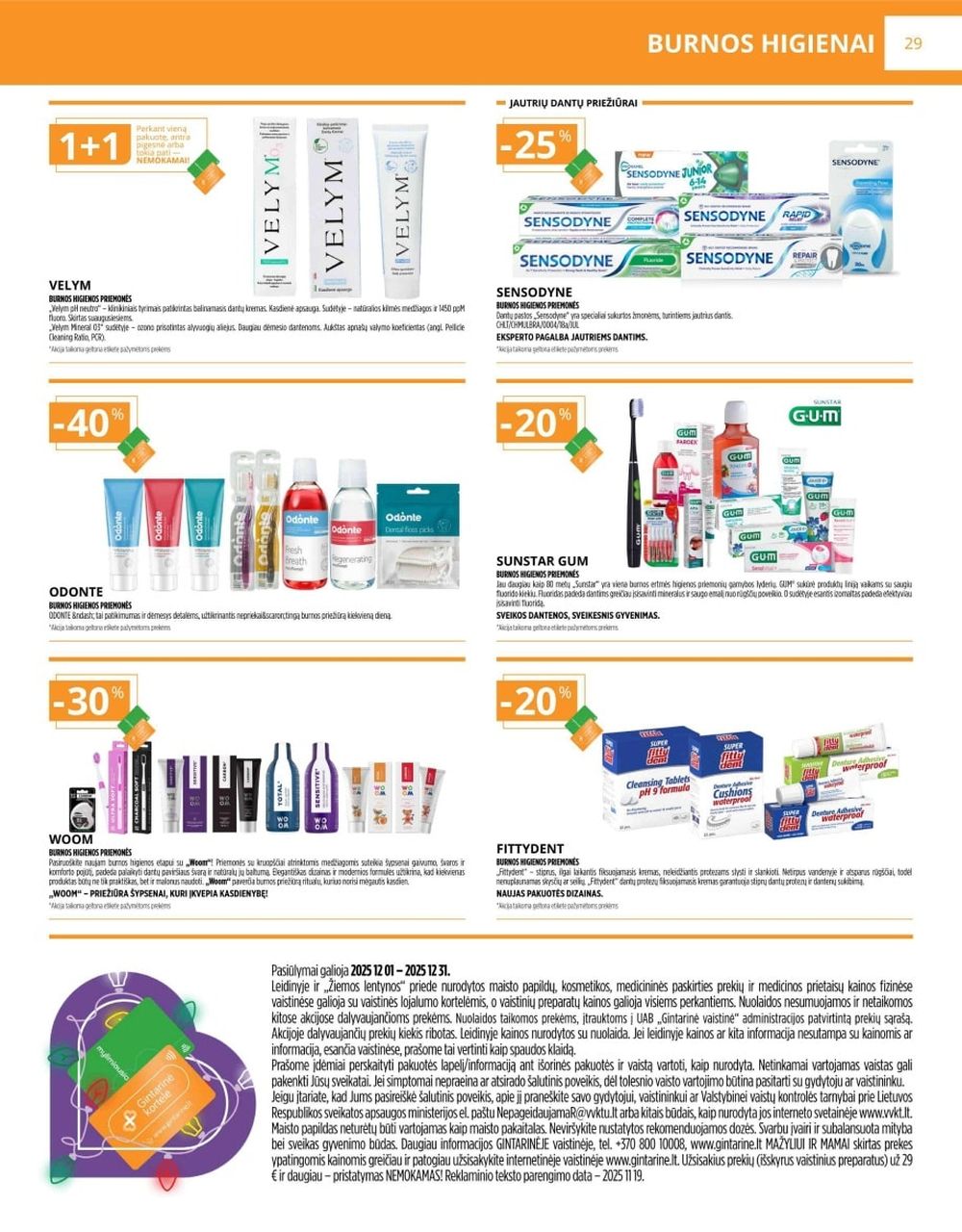 GINTARINĖ VAISTINĖ (2025 12 01 - 2025 12 31) | 29