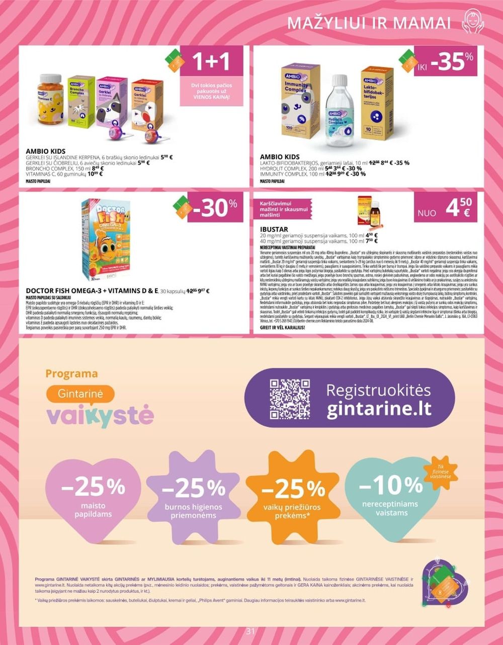 GINTARINĖ VAISTINĖ (2025 12 01 - 2025 12 31) | 31