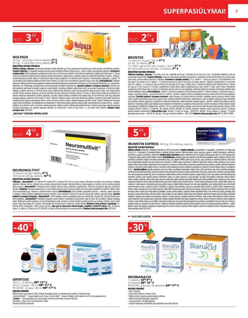 GINTARINĖ VAISTINĖ (2025 12 01 - 2025 12 31) | 9
