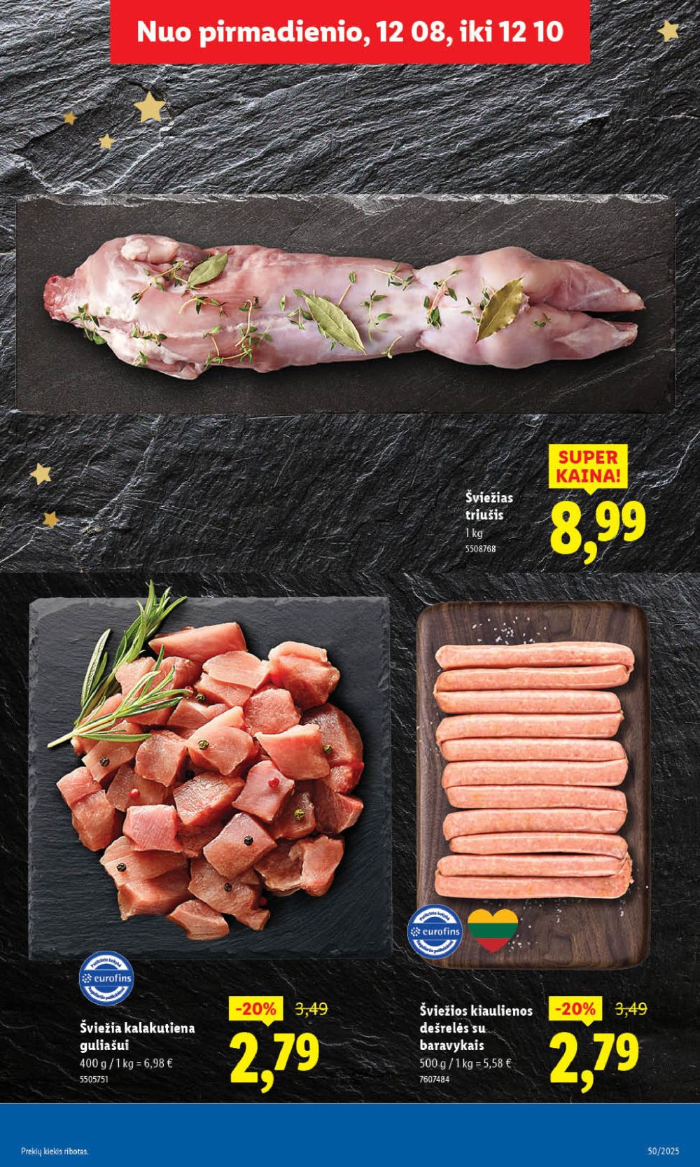 LIDL - Maisto prekių pasiūlymai (2025 12 08 - 2025 12 14) | 11
