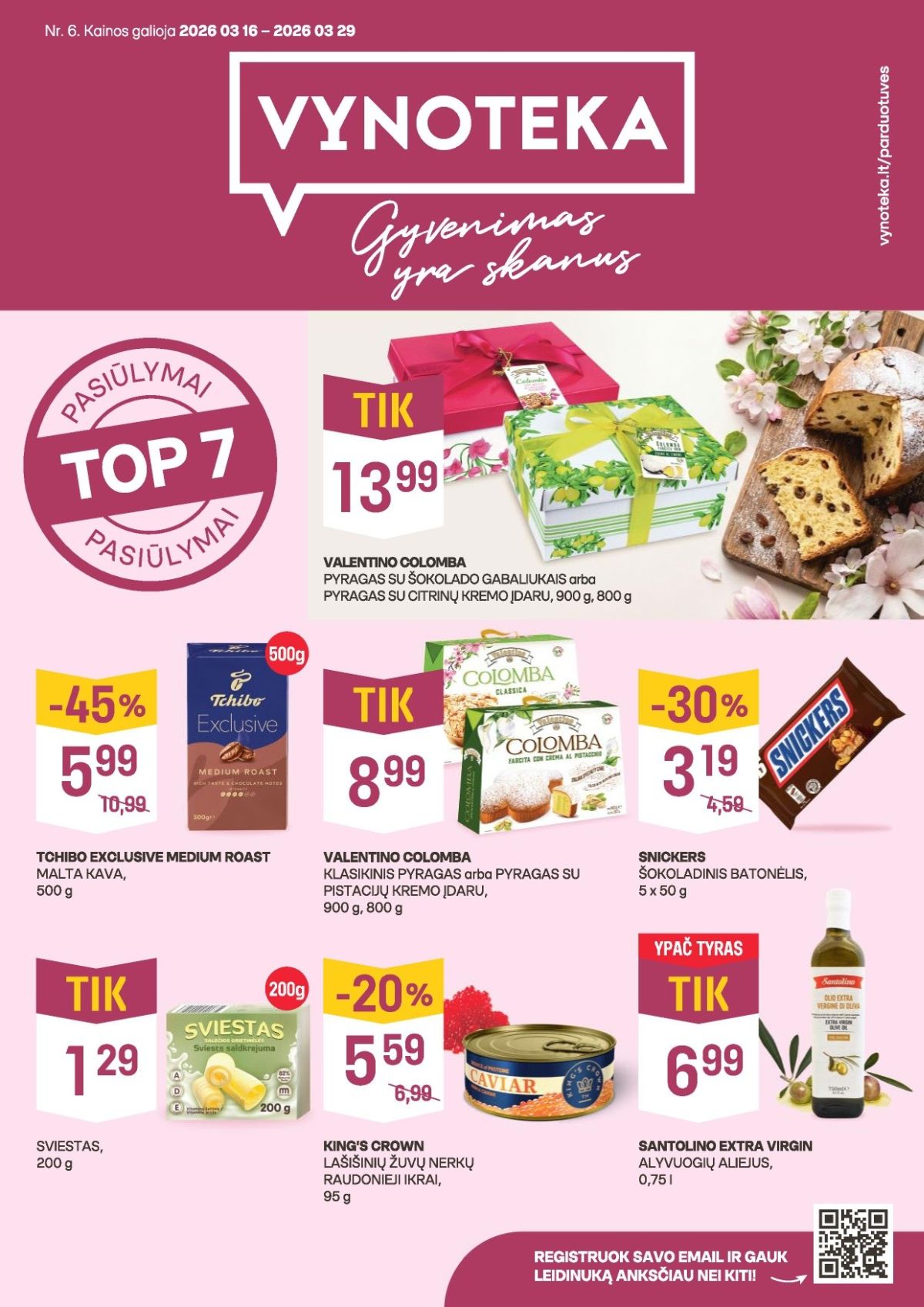 VYNOTEKA (2026 03 16 - 2026 03 29) | 1