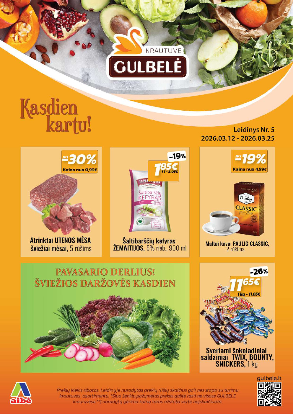 Gulbelės leidinys Nr. 5 (2026-03-12 - 2026-03-25) | 1