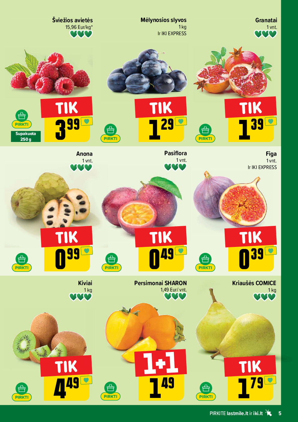 IKI Kainų leidinys Nr. 40 (2026-09-28 - 2026-10-04) | 5