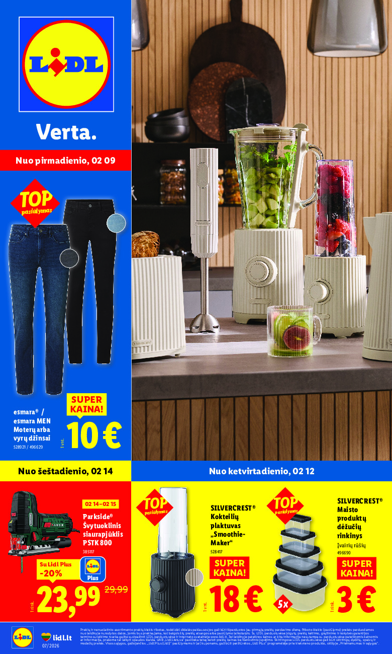 NE MAISTO PREKIŲ PASIŪLYMAI (2026-02-09 - 2026-02-15) | 1