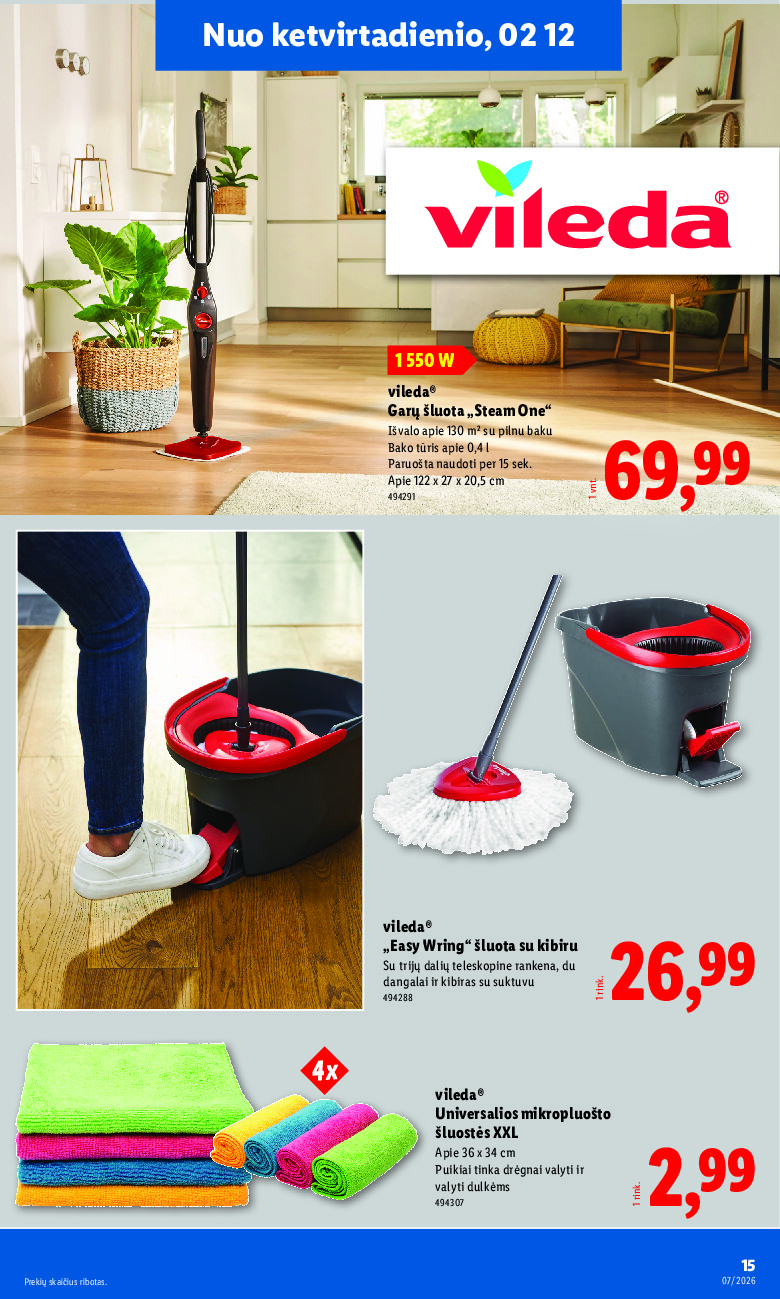 NE MAISTO PREKIŲ PASIŪLYMAI (2026-02-09 - 2026-02-15) | 15