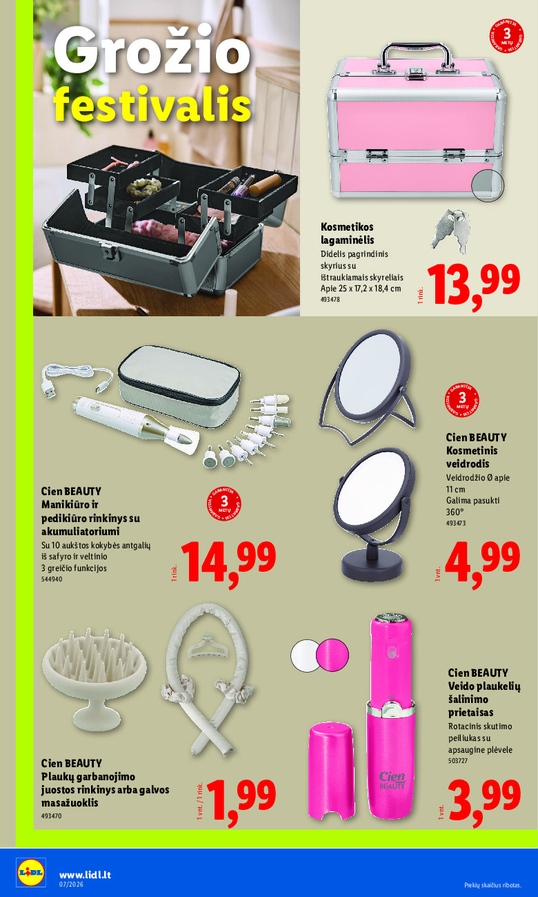 NE MAISTO PREKIŲ PASIŪLYMAI (2026-02-09 - 2026-02-15) | 16