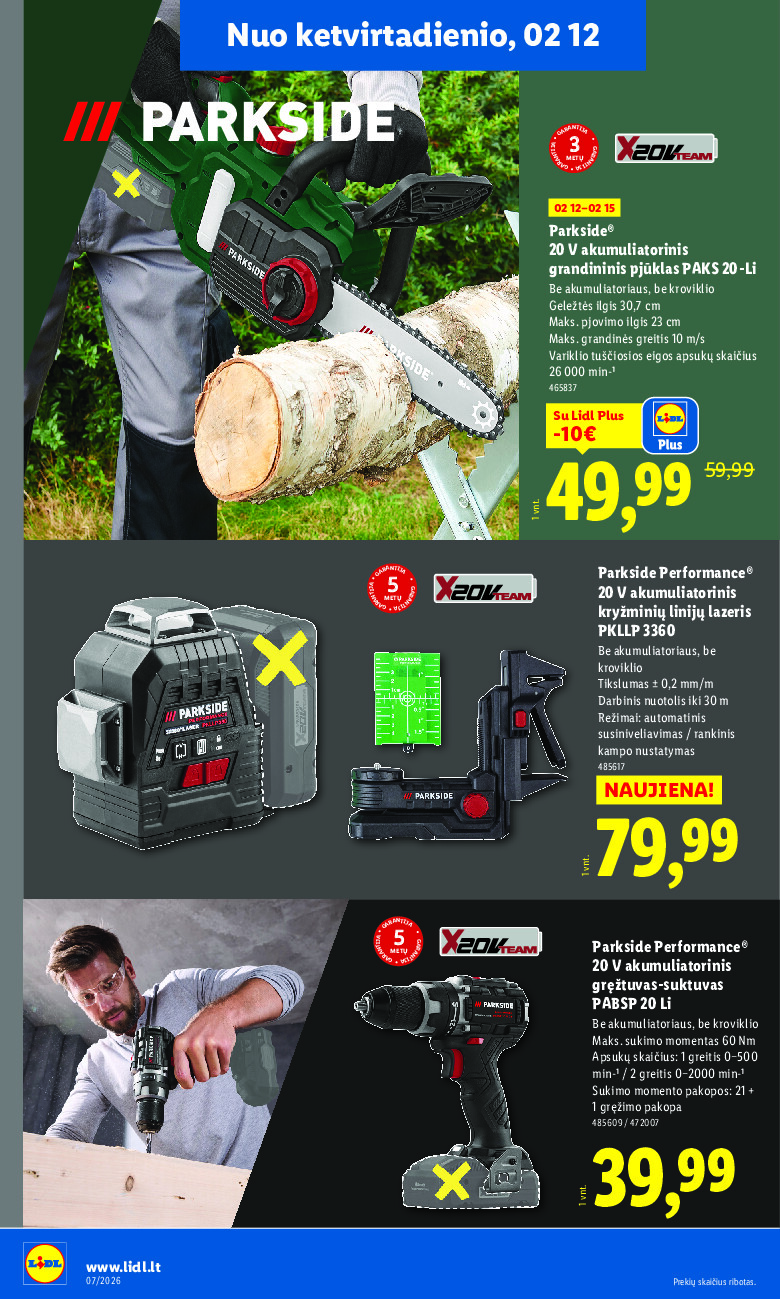 NE MAISTO PREKIŲ PASIŪLYMAI (2026-02-09 - 2026-02-15) | 22