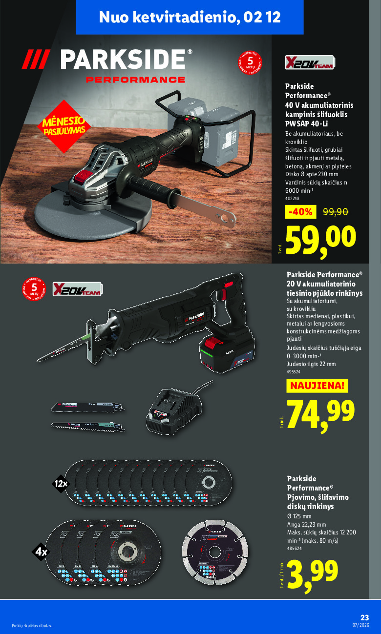 NE MAISTO PREKIŲ PASIŪLYMAI (2026-02-09 - 2026-02-15) | 23