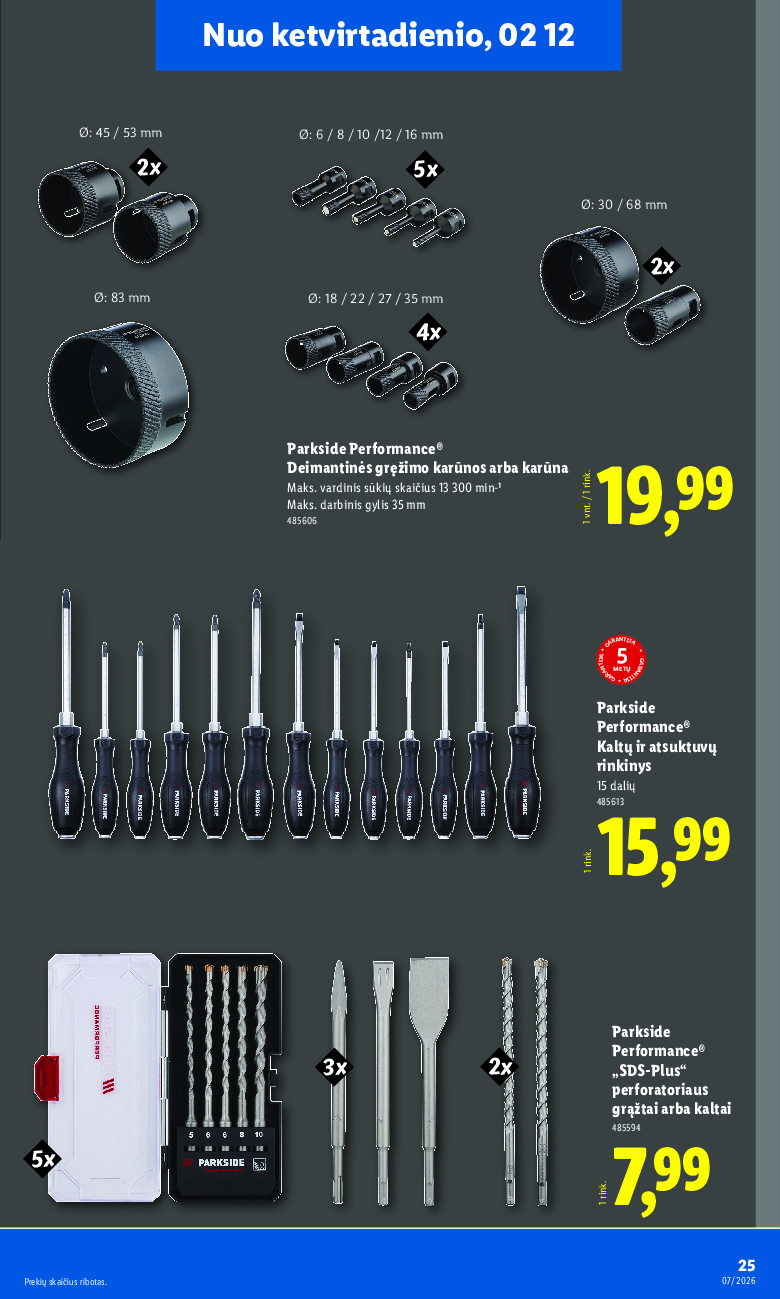NE MAISTO PREKIŲ PASIŪLYMAI (2026-02-09 - 2026-02-15) | 25