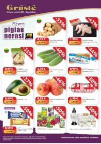 GRŪSTĖ - Ko gero pigiau nerasi (2026 04 21 - 2026 04 30)