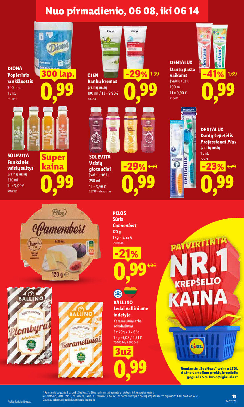 MAISTO PREKIŲ PASIŪLYMAI (2026-06-08 - 2026-06-14) | 17