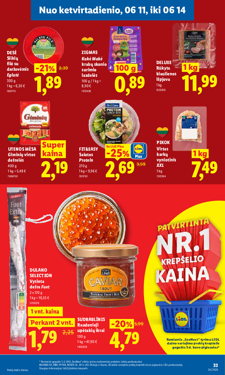 MAISTO PREKIŲ PASIŪLYMAI (2026-06-08 - 2026-06-14) | 31