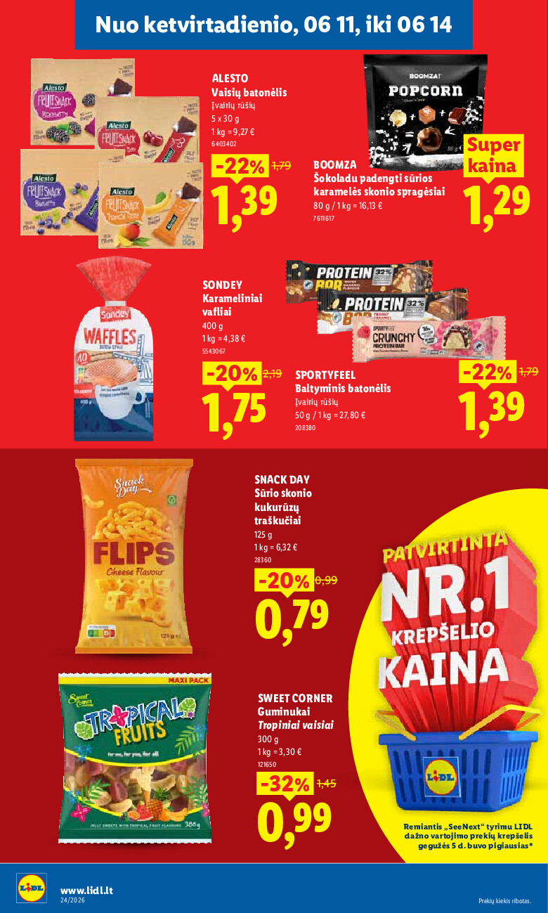 MAISTO PREKIŲ PASIŪLYMAI (2026-06-08 - 2026-06-14) | 32