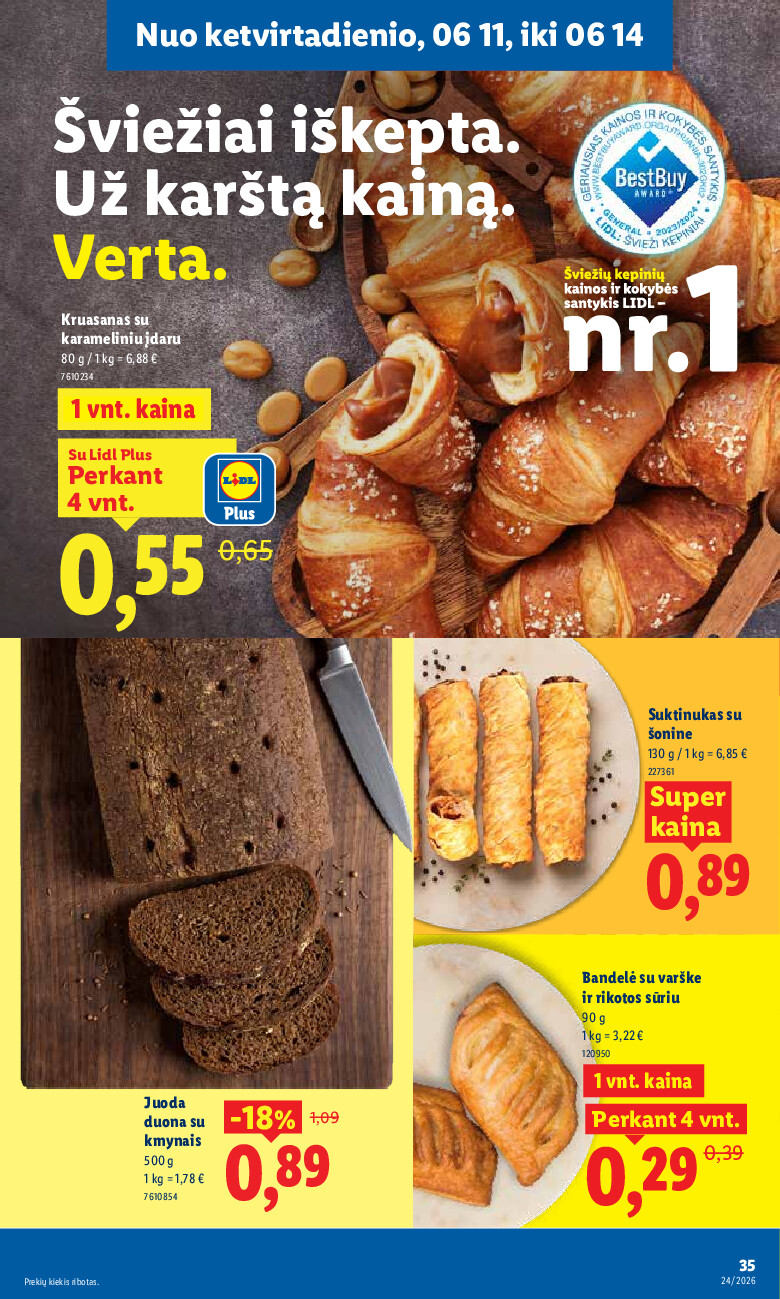 MAISTO PREKIŲ PASIŪLYMAI (2026-06-08 - 2026-06-14) | 33