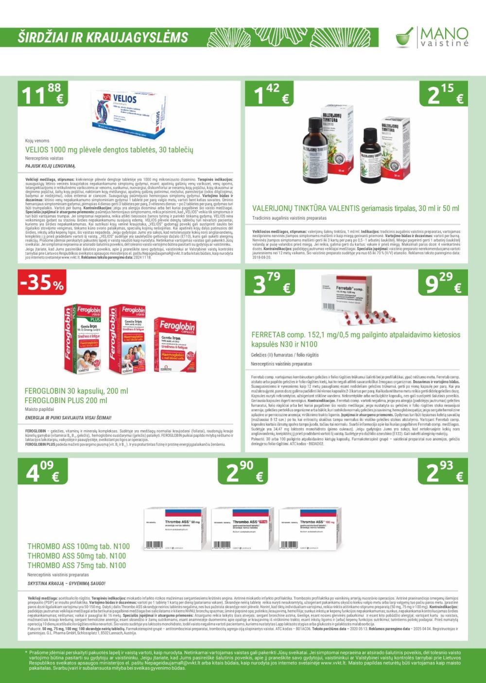 MANO VAISTINĖ (2026 01 01 - 2026 01 31) | 7