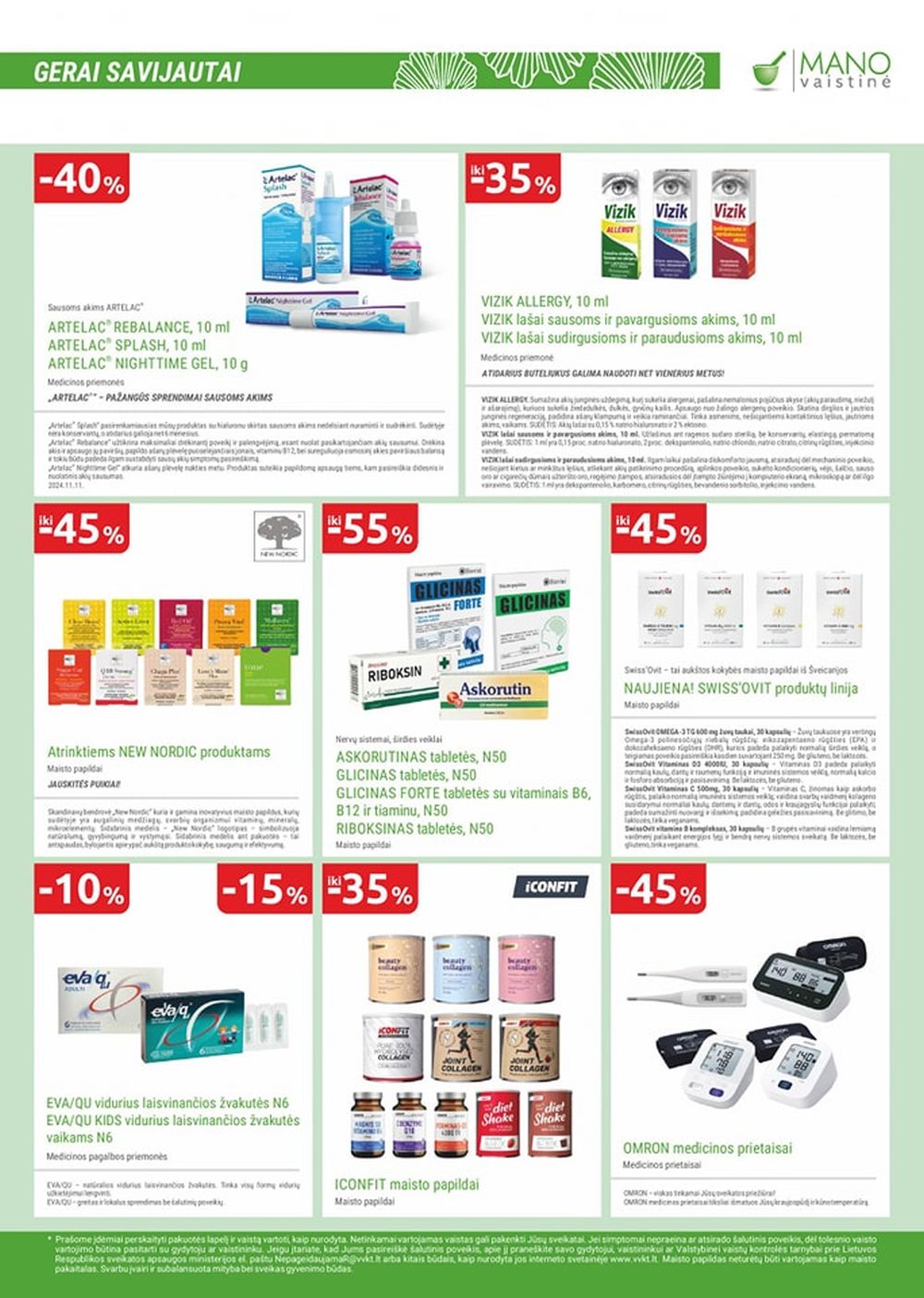 MANO VAISTINĖ (2026 01 01 - 2026 01 31) | 9