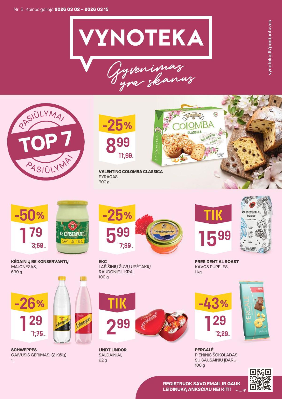 VYNOTEKA (2026 03 02 - 2026 03 15) | 1