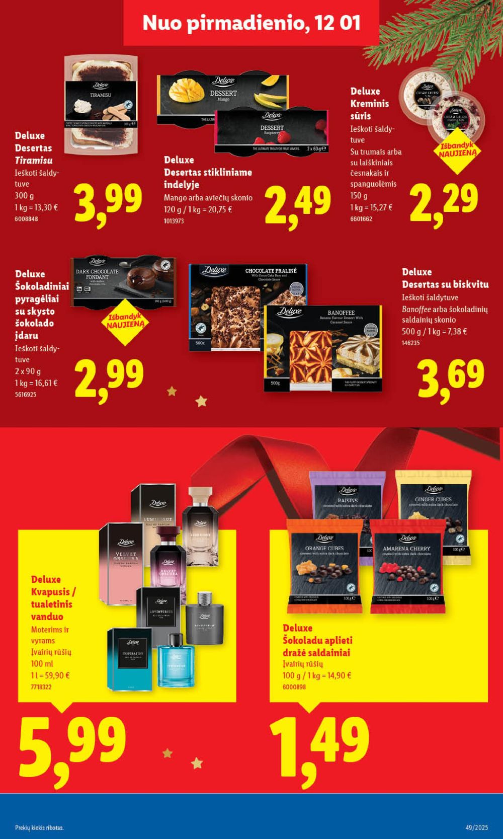 LIDL - Maisto prekių pasiūlymai (2025 12 01 - 2025 12 07) | 17