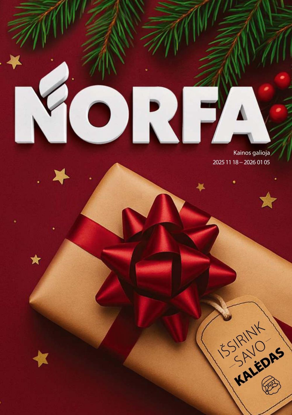NORFA - IŠSIRINK SAVO KALĖDAS (2025 11 18 - 2026 01 05) | 1