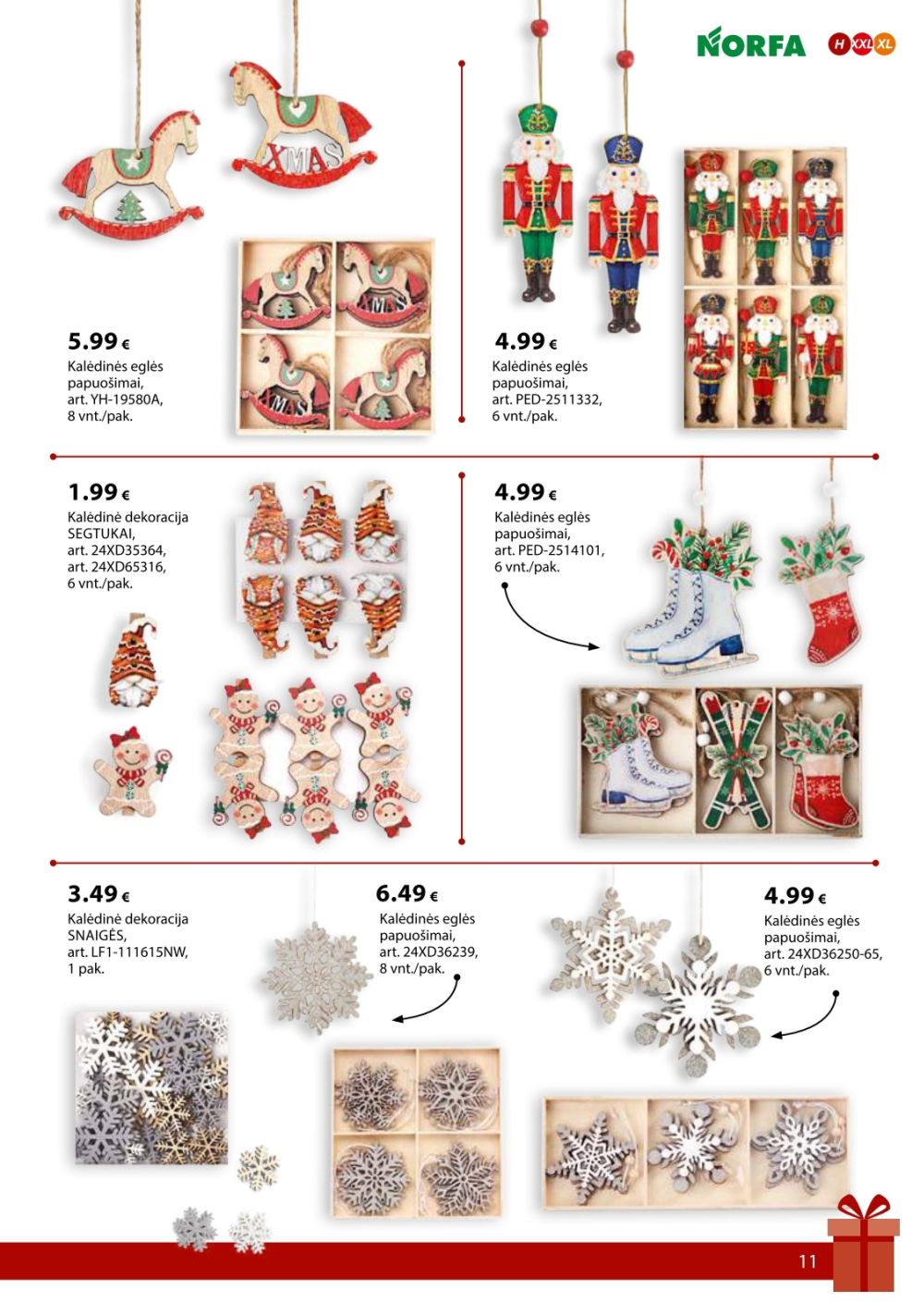 NORFA - IŠSIRINK SAVO KALĖDAS (2025 11 18 - 2026 01 05) | 11