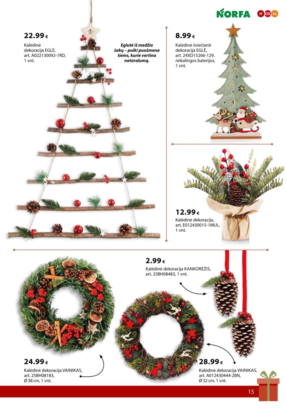 NORFA - IŠSIRINK SAVO KALĖDAS (2025 11 18 - 2026 01 05) | 15