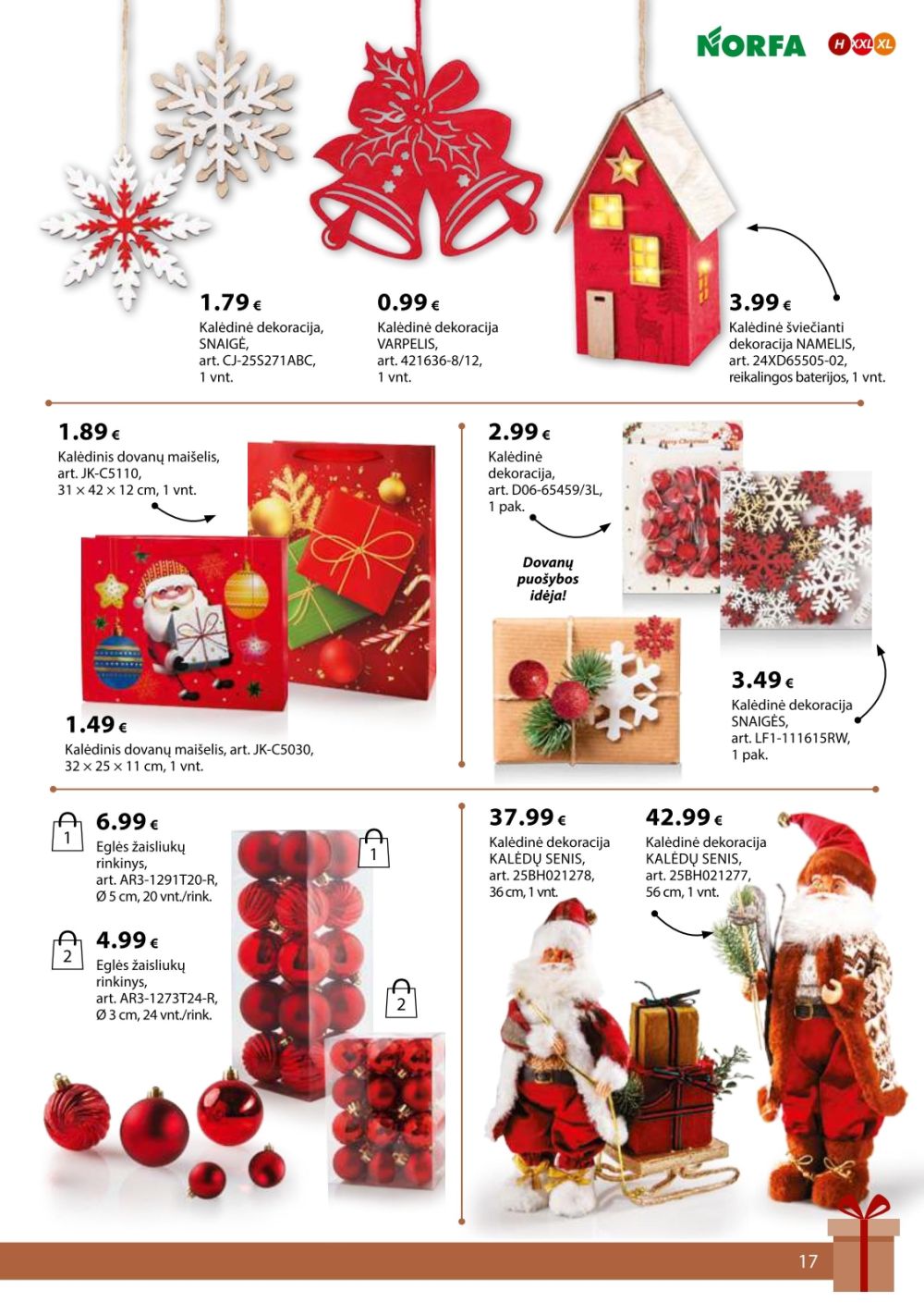 NORFA - IŠSIRINK SAVO KALĖDAS (2025 11 18 - 2026 01 05) | 17