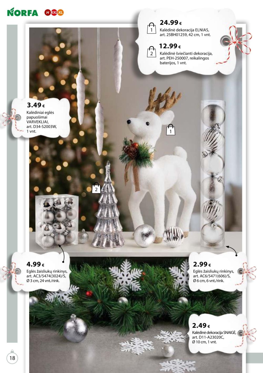 NORFA - IŠSIRINK SAVO KALĖDAS (2025 11 18 - 2026 01 05) | 18