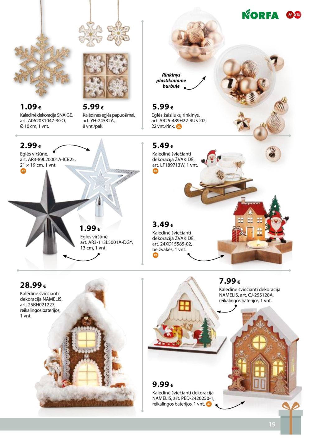 NORFA - IŠSIRINK SAVO KALĖDAS (2025 11 18 - 2026 01 05) | 19