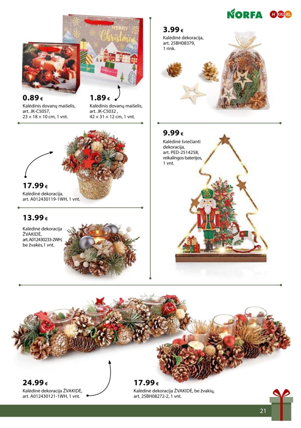 NORFA - IŠSIRINK SAVO KALĖDAS (2025 11 18 - 2026 01 05) | 21