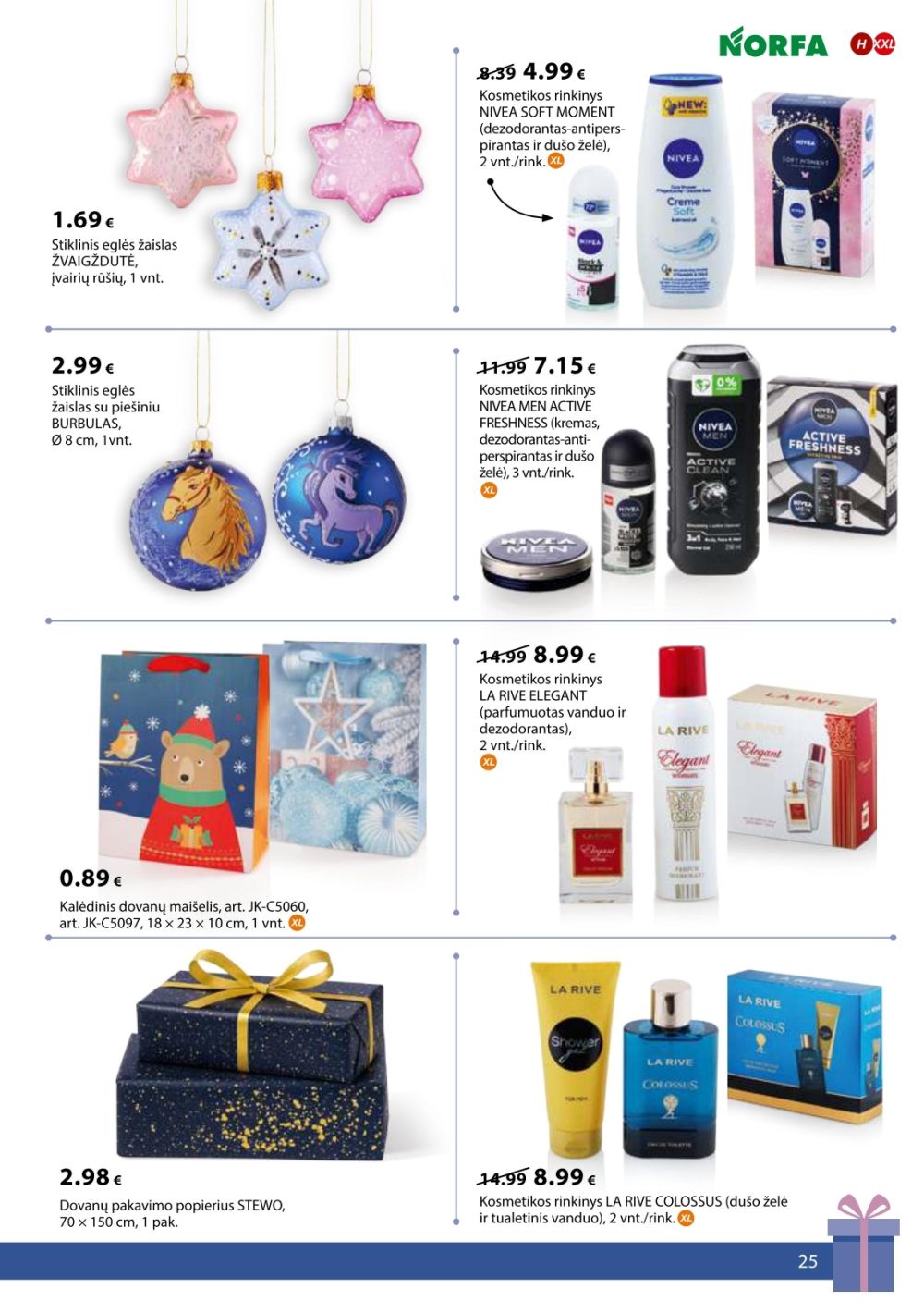 NORFA - IŠSIRINK SAVO KALĖDAS (2025 11 18 - 2026 01 05) | 25