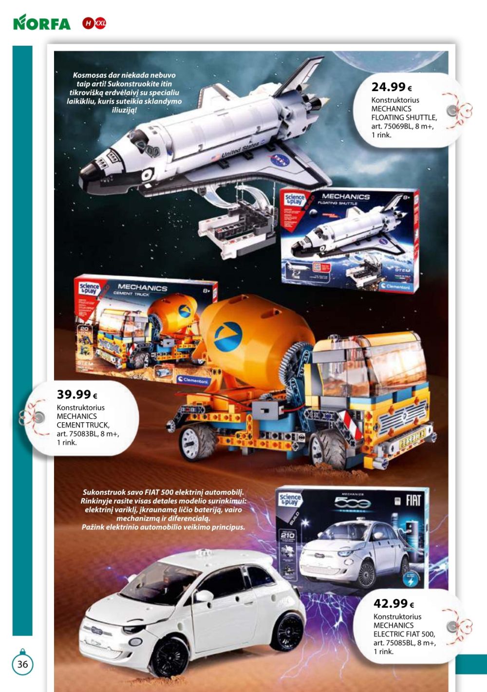 NORFA - IŠSIRINK SAVO KALĖDAS (2025 11 18 - 2026 01 05) | 36