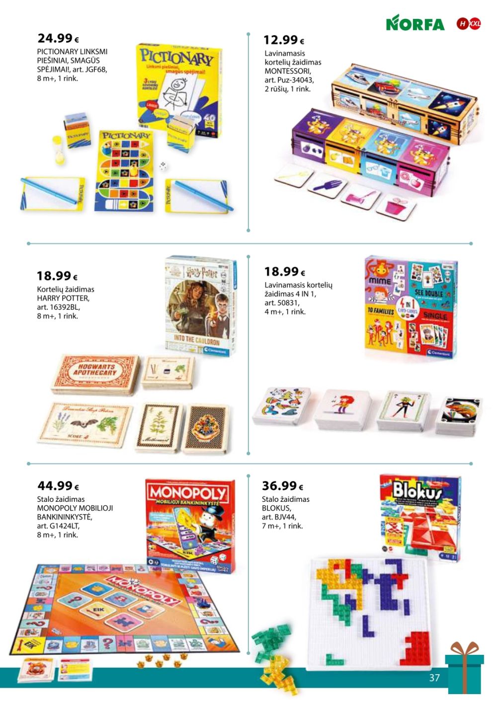 NORFA - IŠSIRINK SAVO KALĖDAS (2025 11 18 - 2026 01 05) | 37