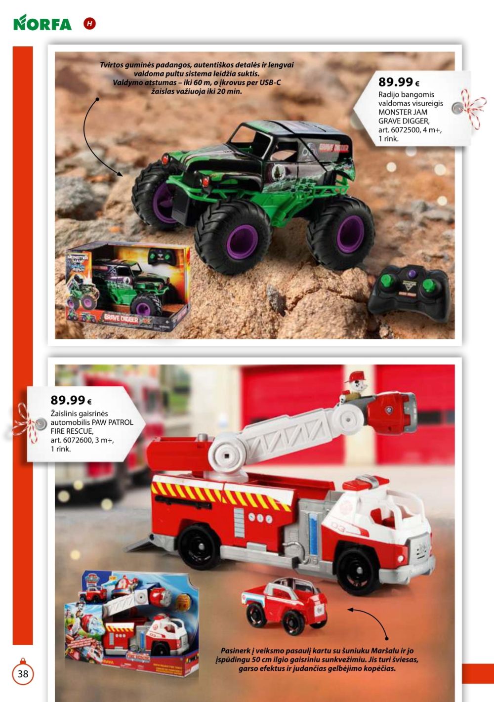 NORFA - IŠSIRINK SAVO KALĖDAS (2025 11 18 - 2026 01 05) | 38