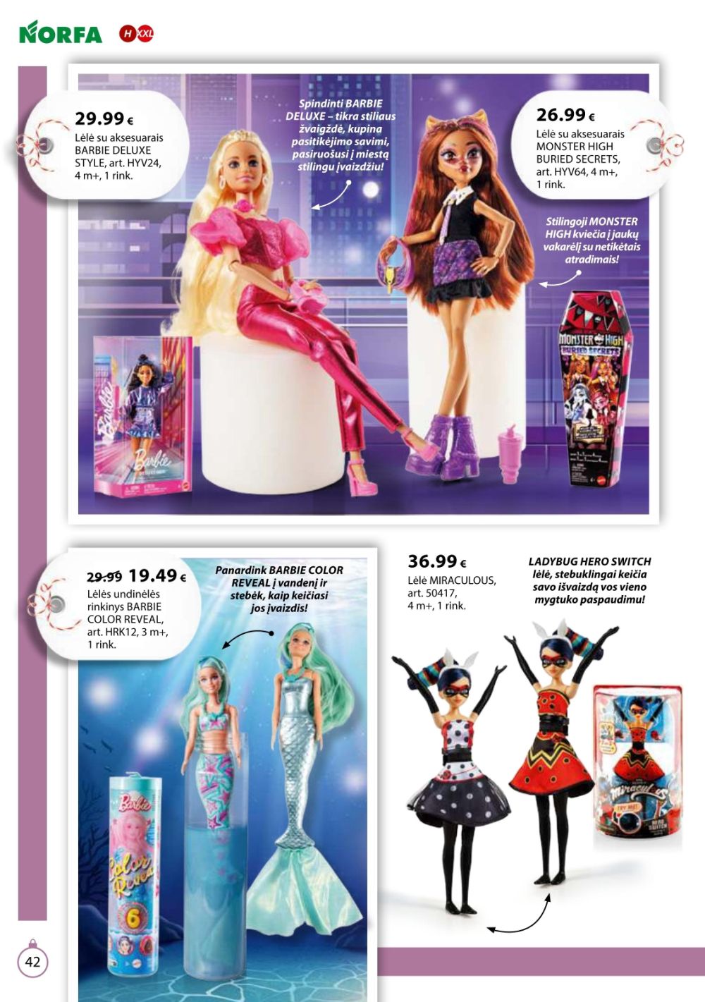 NORFA - IŠSIRINK SAVO KALĖDAS (2025 11 18 - 2026 01 05) | 42